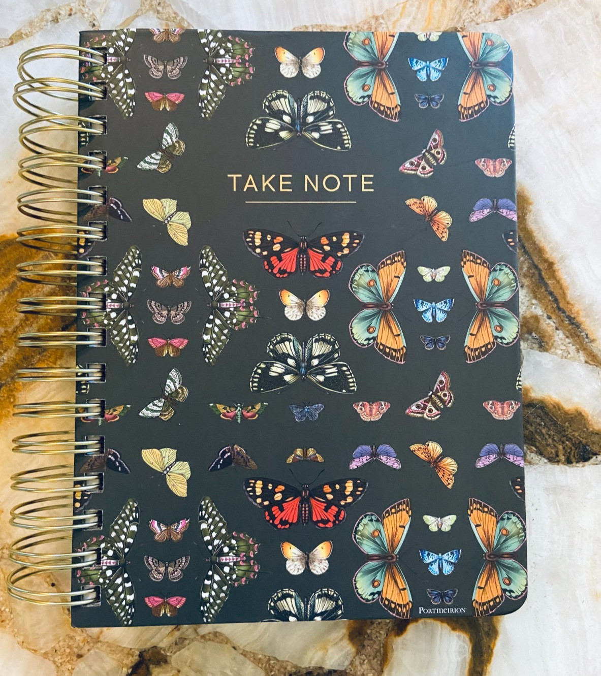 C.R.GIBSON~Portmeirion~Botanic Garden Harmony~Twin Wire~3-in-1 Notebook