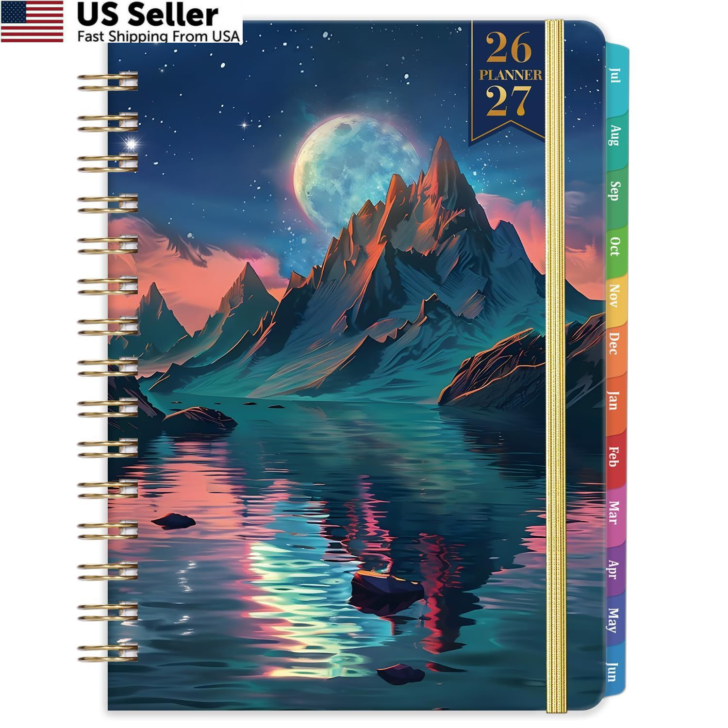 Planner 2026-2027 – Academic 2026-2027, July 6.5 x 8.5 inches, Blue