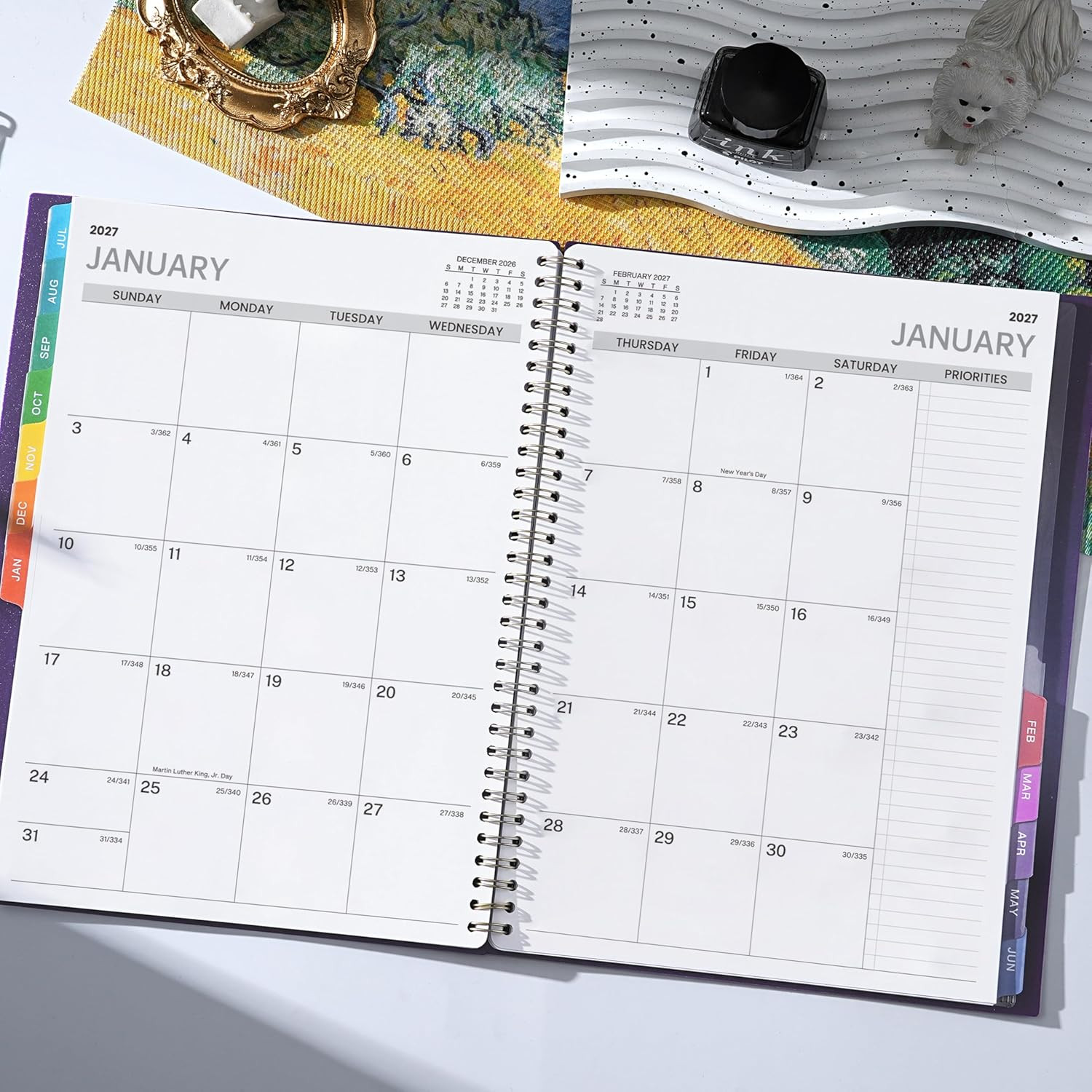 2026-2027 Weekly Appointment Book/Planner – Daily Hourly Planner 2026-2027, JUL