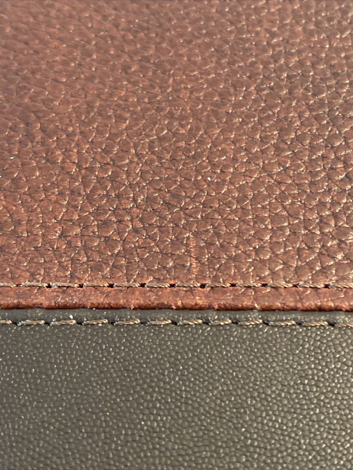 Franklin Covey LOGAN LEATHER OPEN BINDER 8.5”x 11” Chocolate Espresso NO BOX NEW