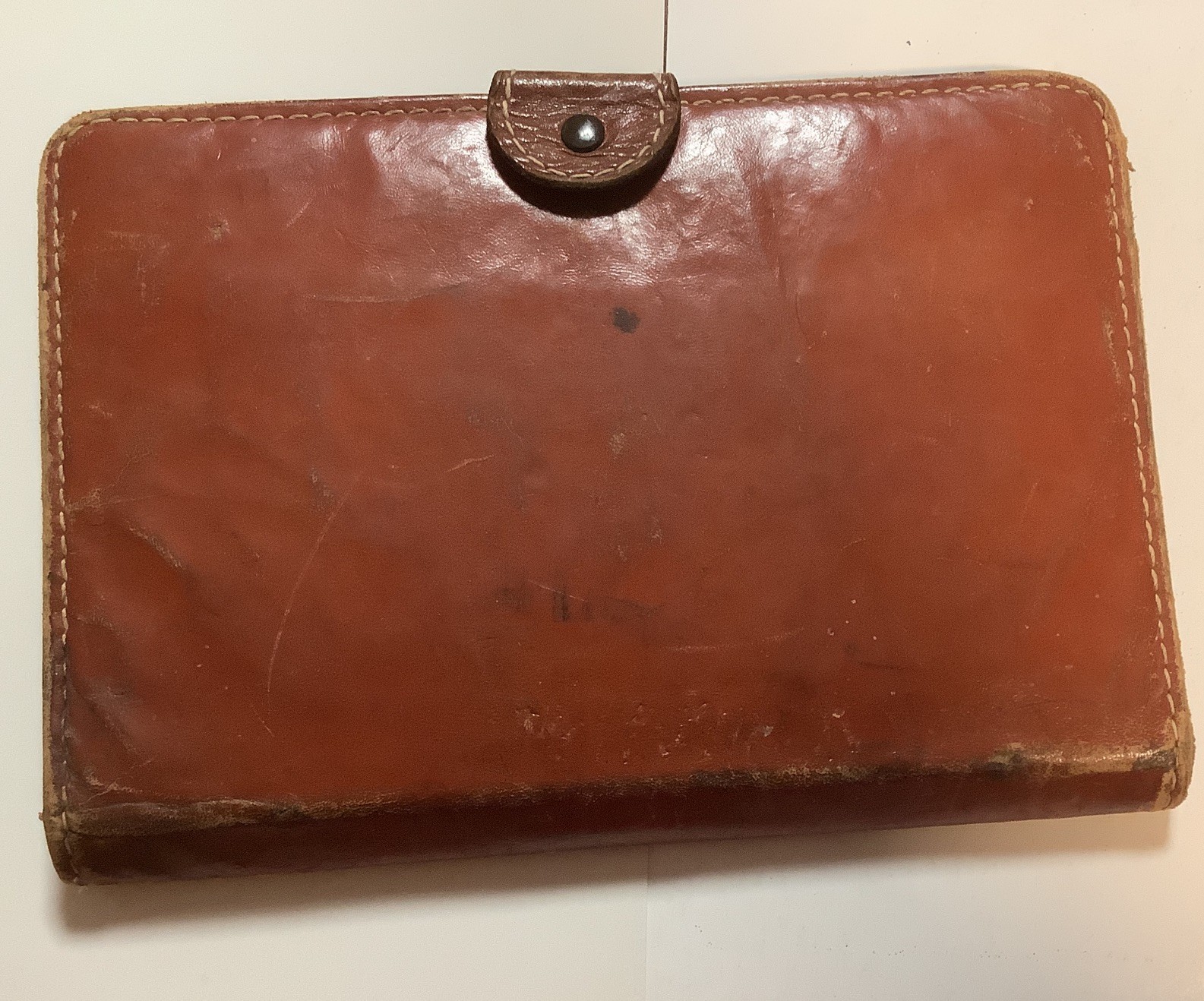 Vintage Antique Stitched Portfolio-FREE SHIPPING