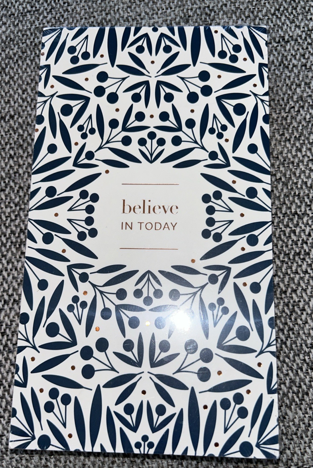 COMPENDIUM List pad 200 sheets Believe in today positive thoughts NEW rare
