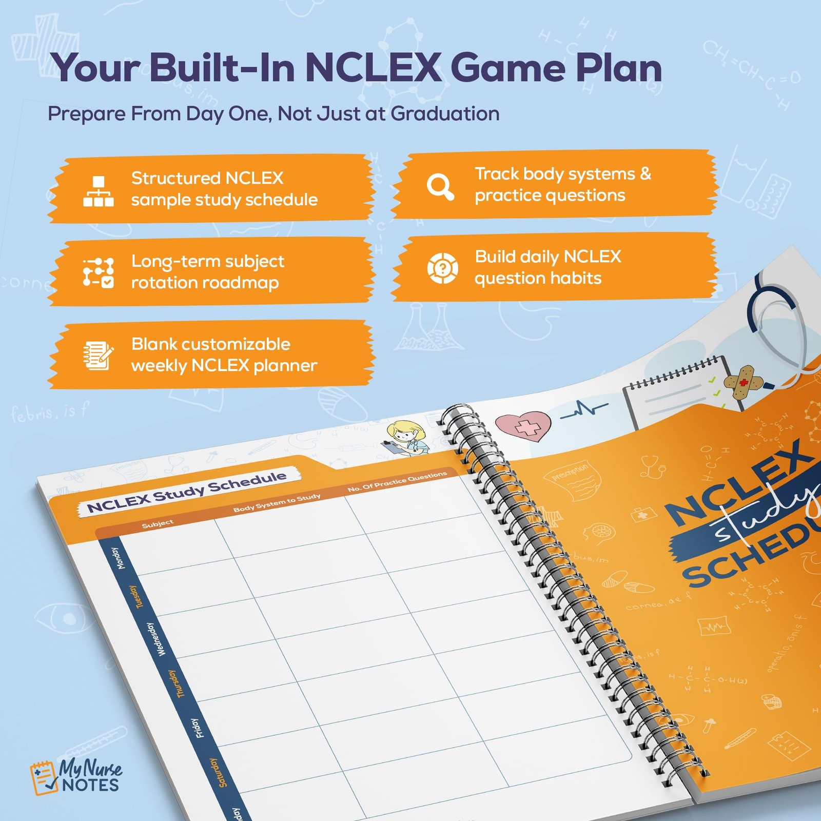 My Nurse Notes Ultimate Nursing Student All-In-One Academic