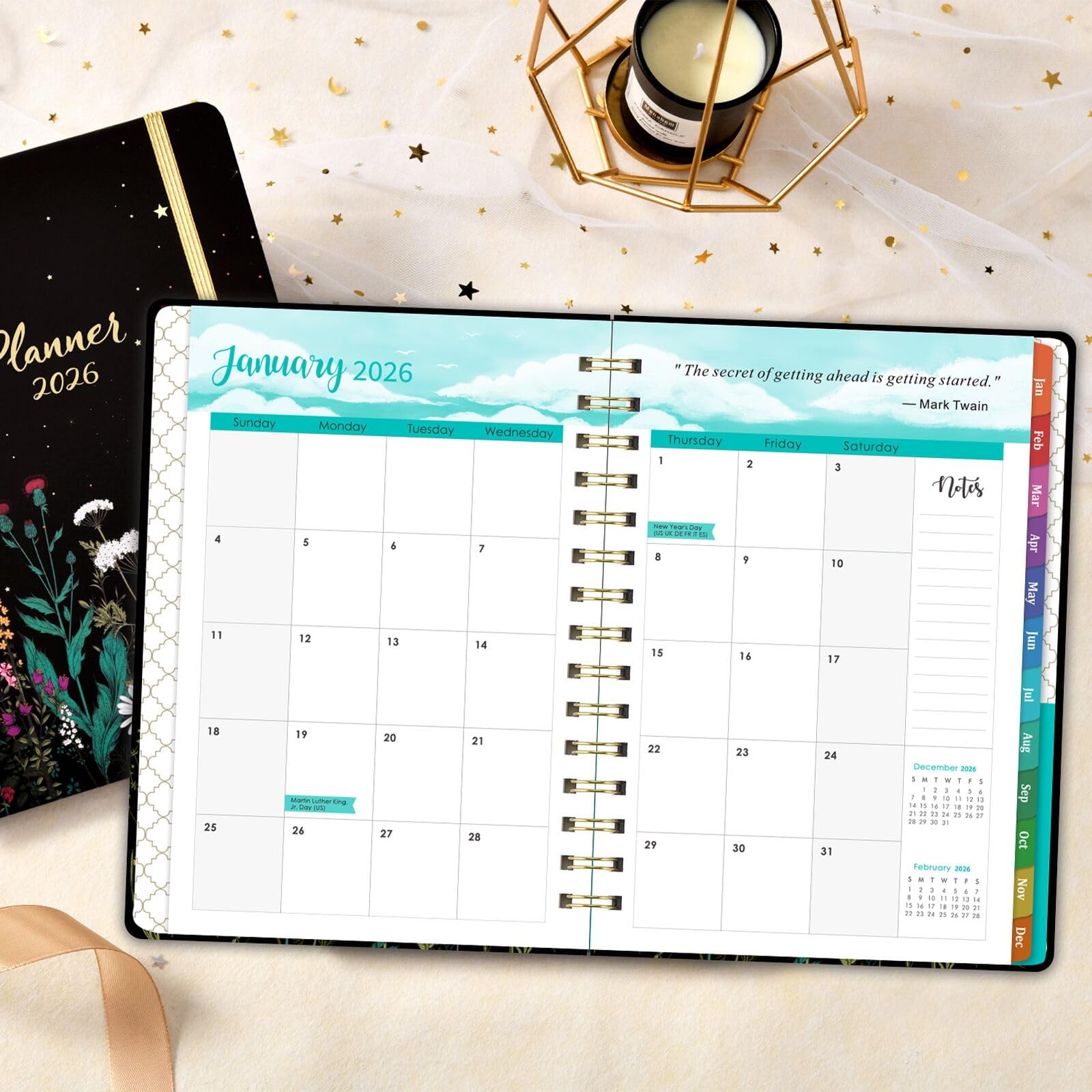 2026 Planner – Planner 2026, January -December 2026 Planner Weekly & Monthly 6.4