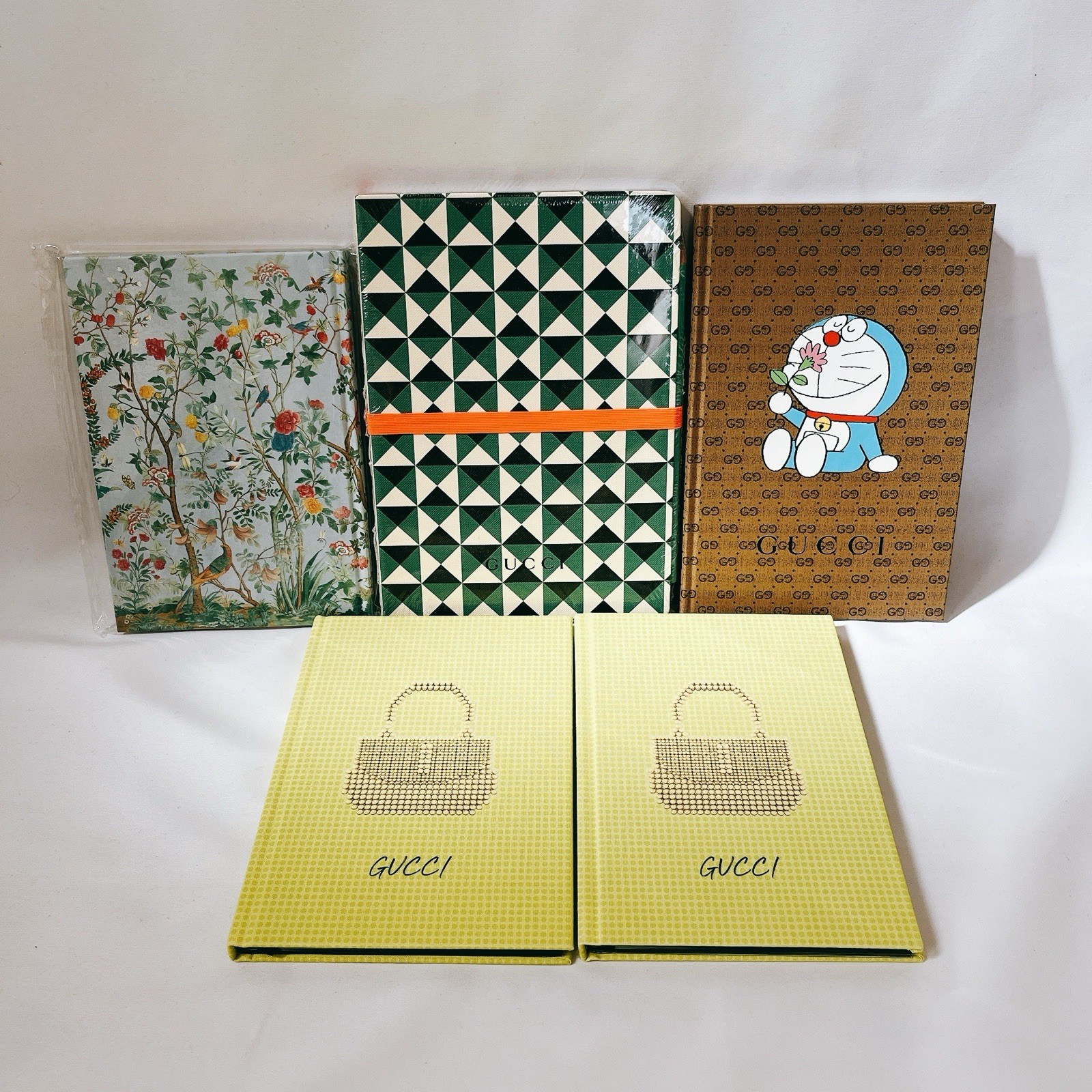 GUCCI Novelty Notebook Set of 5 w/ Tian SPUR 2016 Appendix VIP Gift Japan