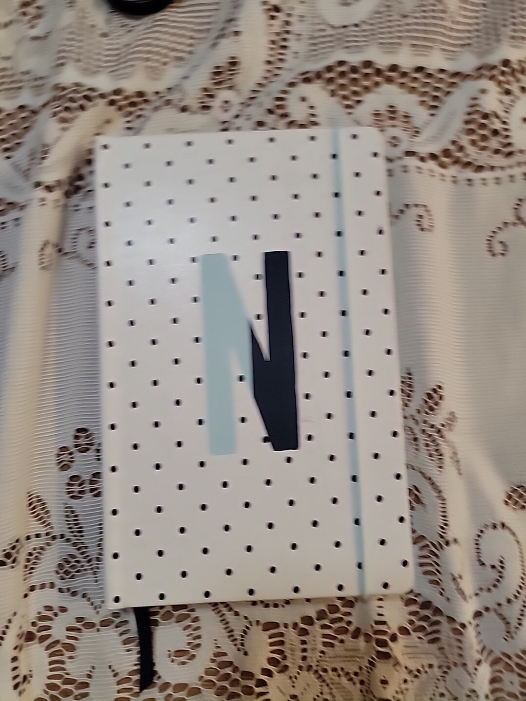 Brand New: Kate Spade Sparks Of Joy Take Note Notebook Journal Diary Monogram N