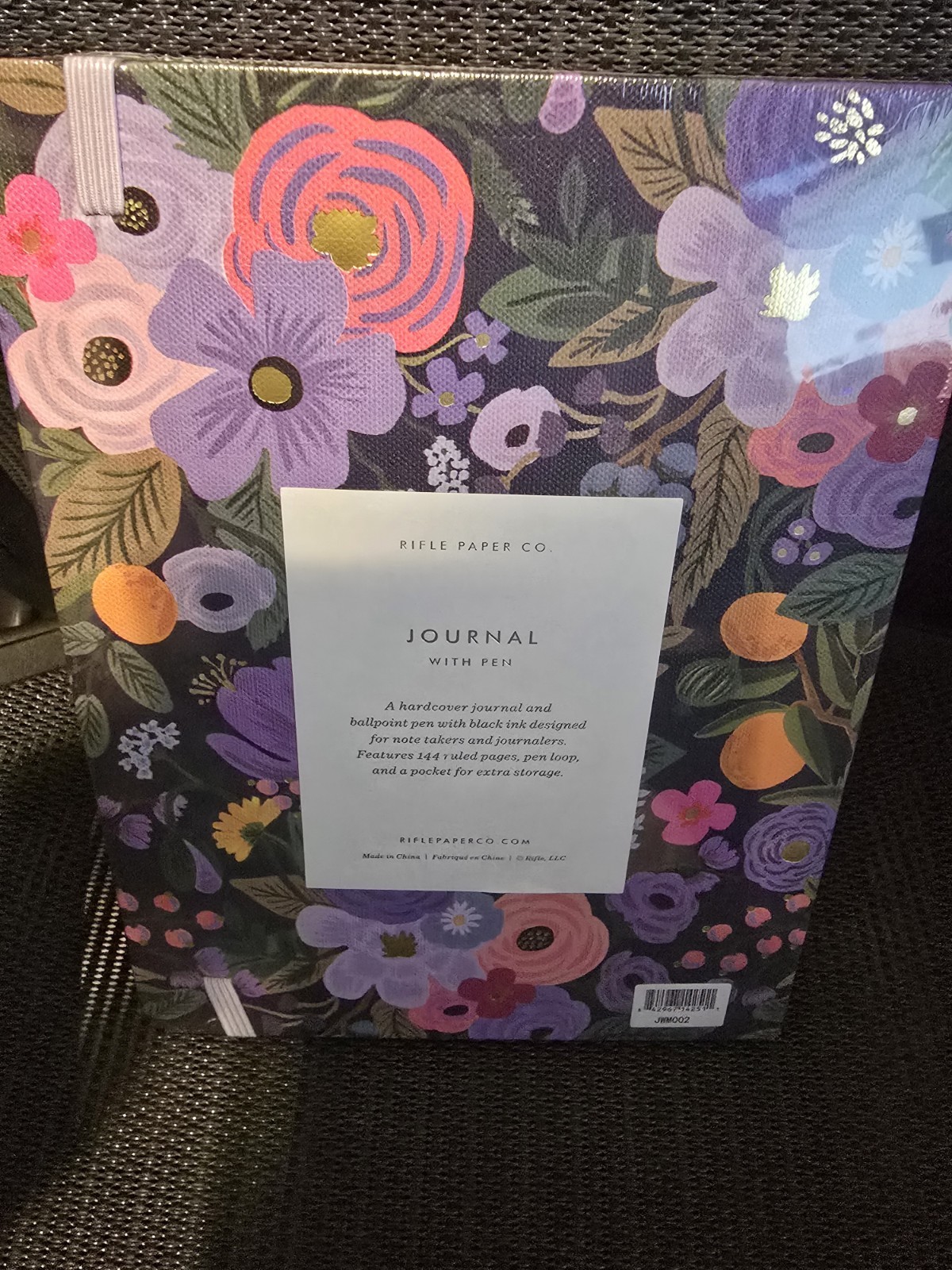 BRAND NEW Rifle Paper Co. Floral HC Journal Ruled Pages w/ Gold Ballpoint Pen