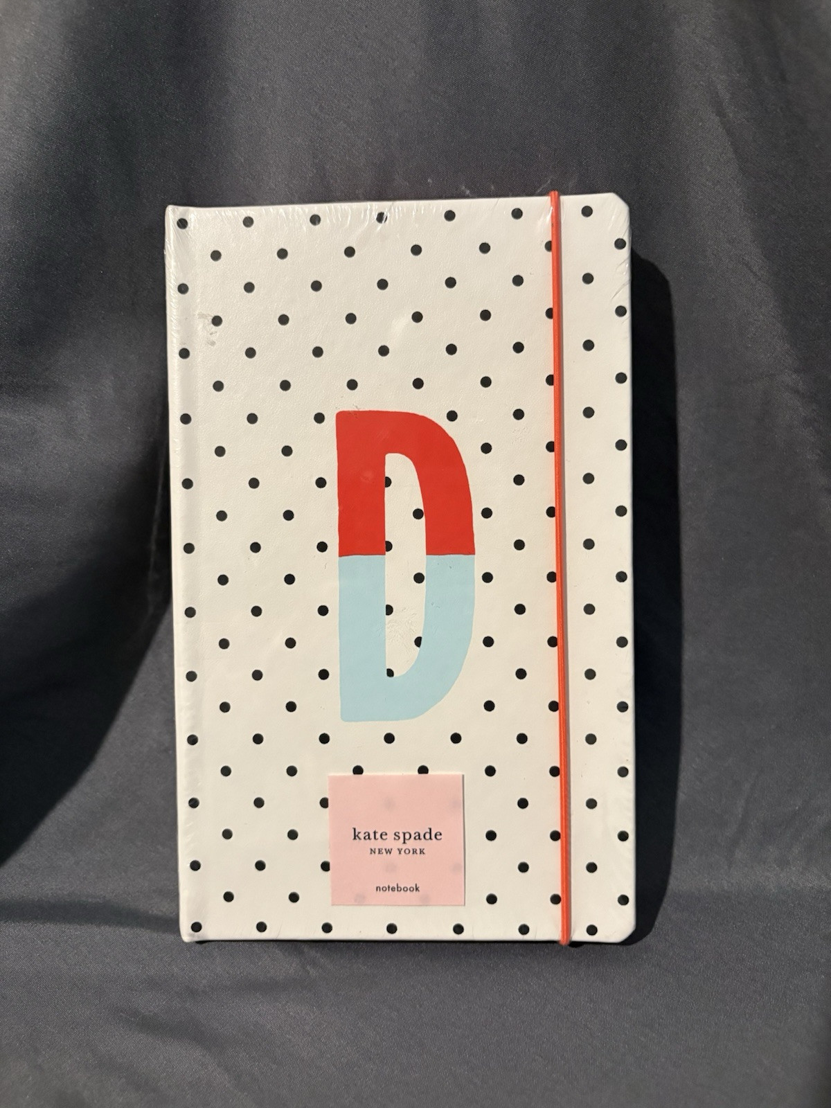 Kate Spade Sparks Of Joy Take Note Notebook Journal Diary Monogram Letter D