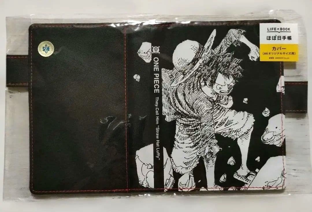 Hobonichi Techo A6 Cover ONE PIECE Luffy BLACK Magazine Vol.14 Japan Limited New