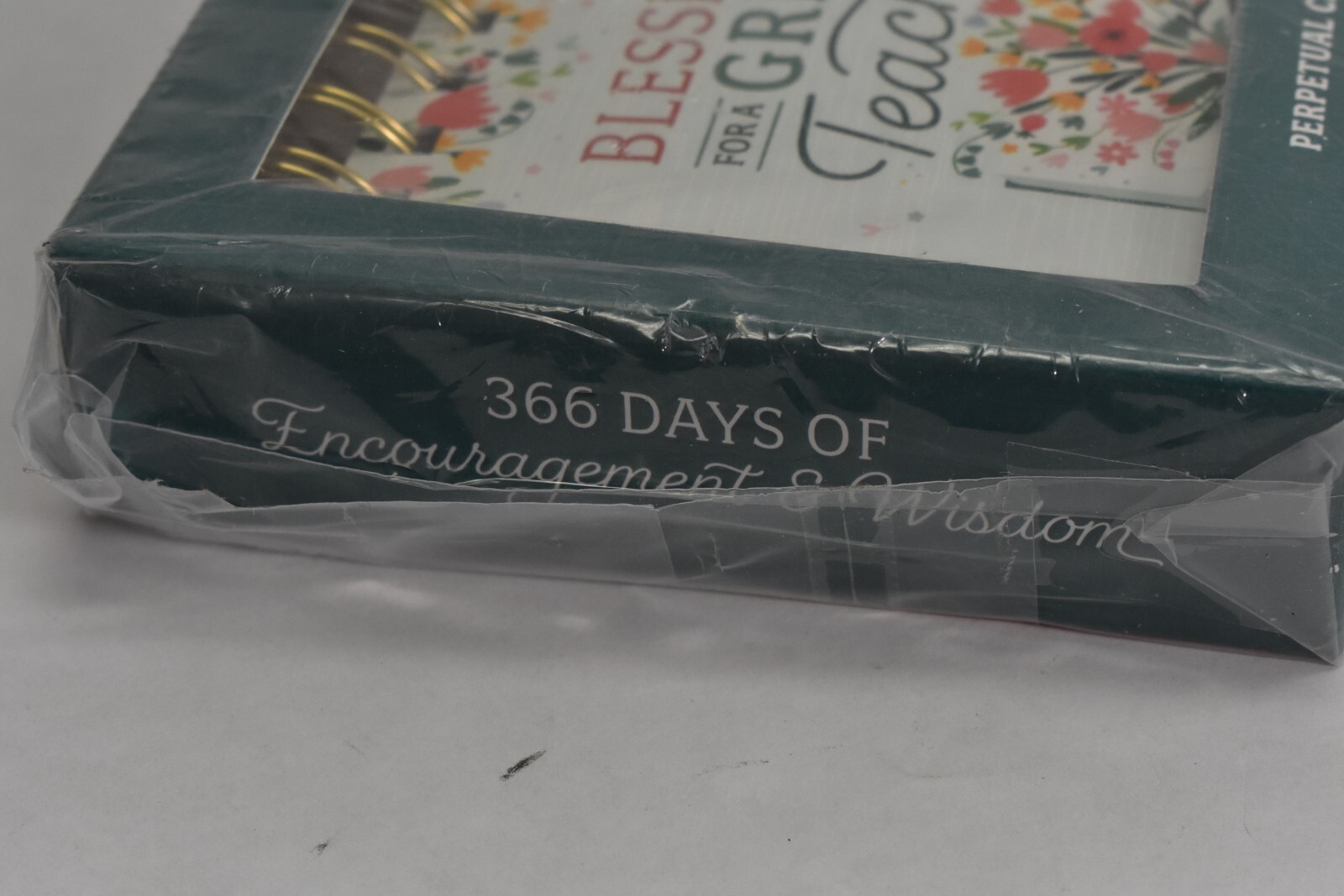 Blessings for a Great Teach Perpetual Desk Calendar for Any Year Christian Gifts