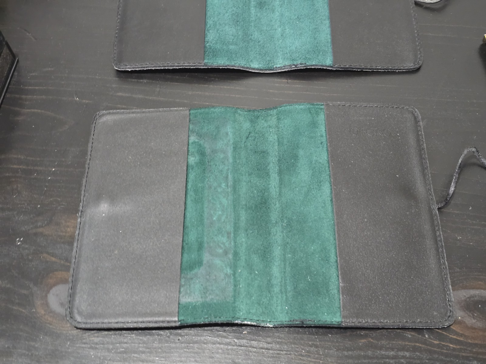Oberon Leather Journal 5″ X 7″ Cover Celtic Motif Green #2