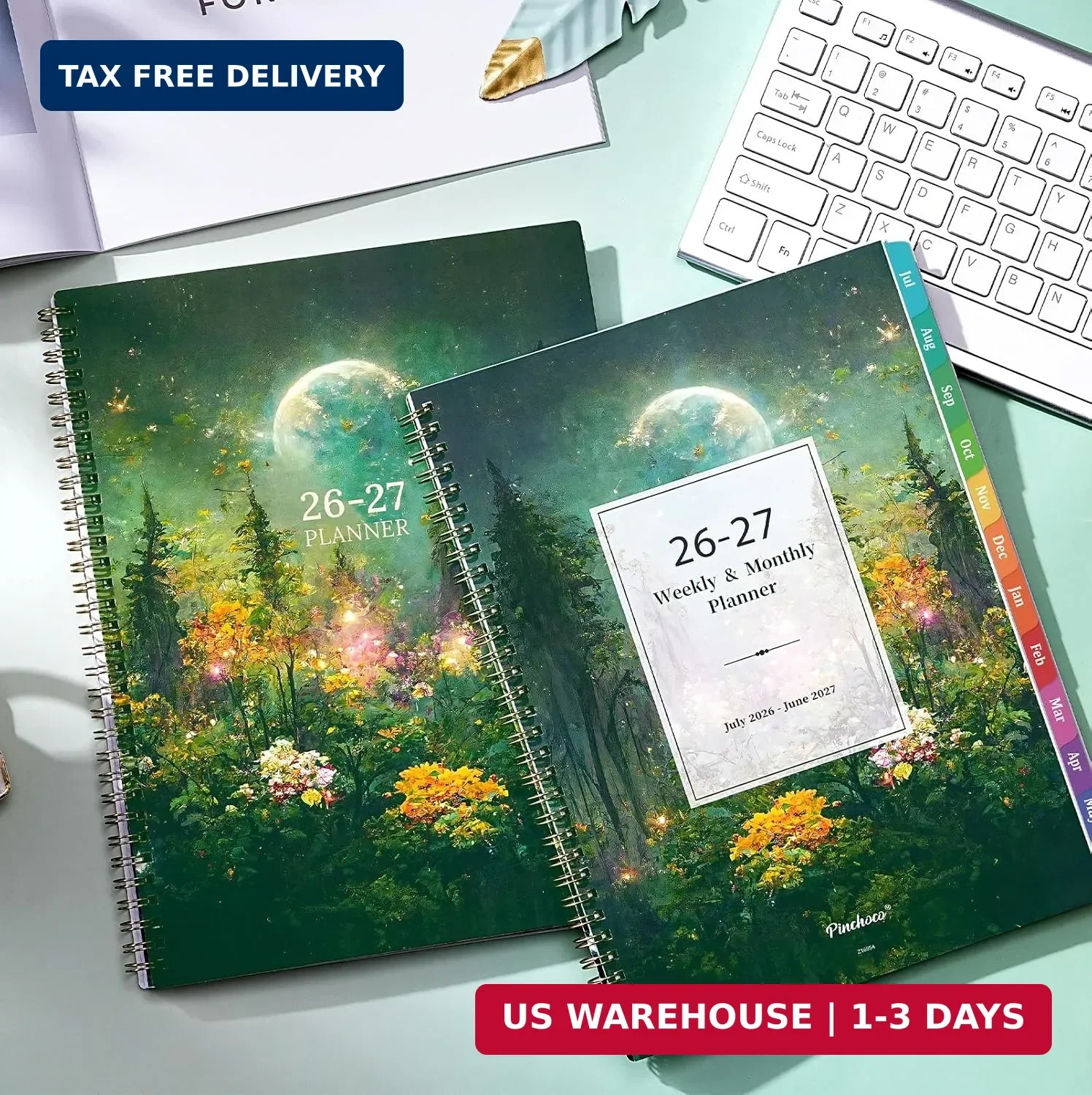 Planner 2026-2027 – Academic Planner 2026-2027, Jul.2026 – Jun.2027, 9″ x 11″, 2