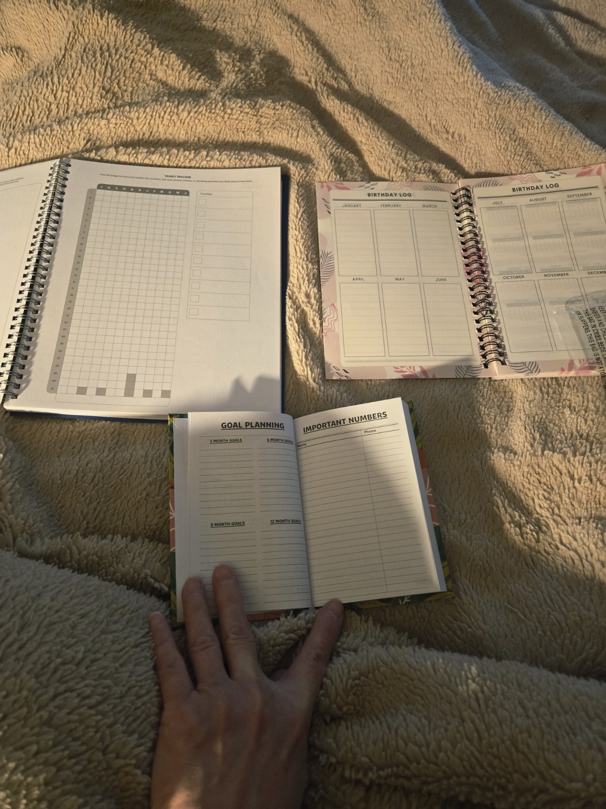 LOT OF 3 25-26 , 26-27, 26-28 PLANNERS
