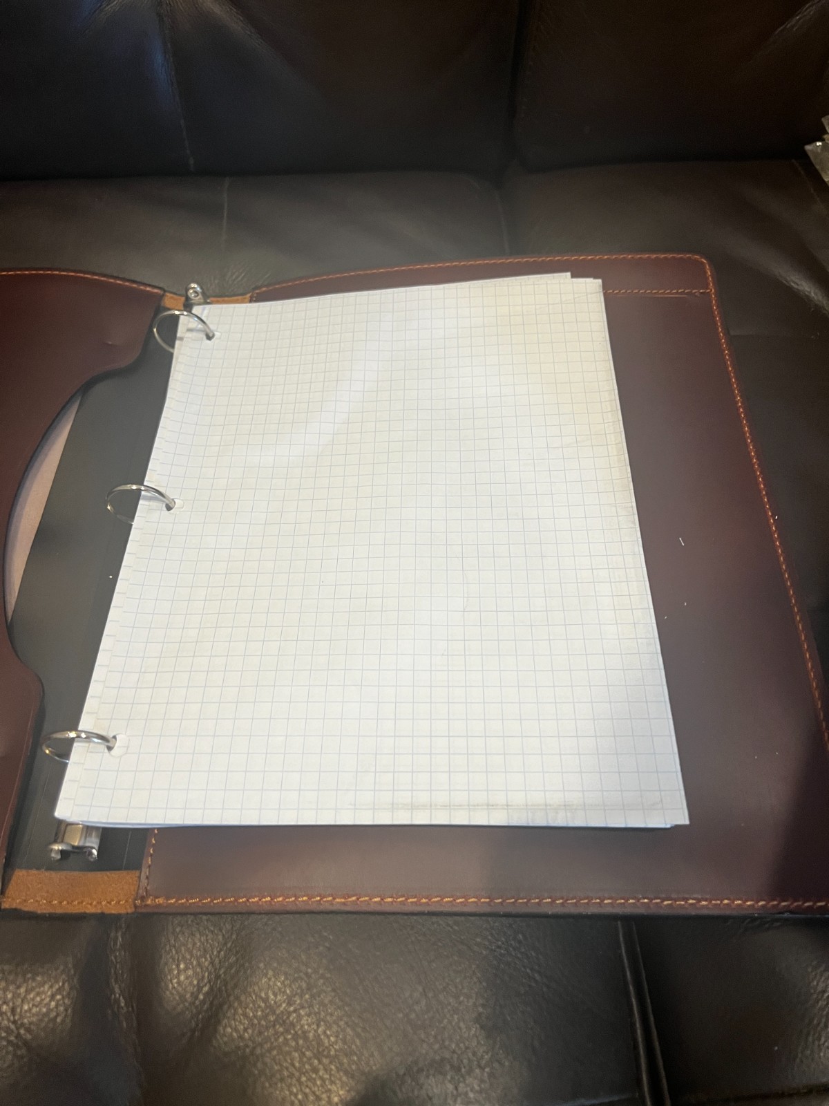 Norman Cahn 3 Ring Binder Portfolio Organizer