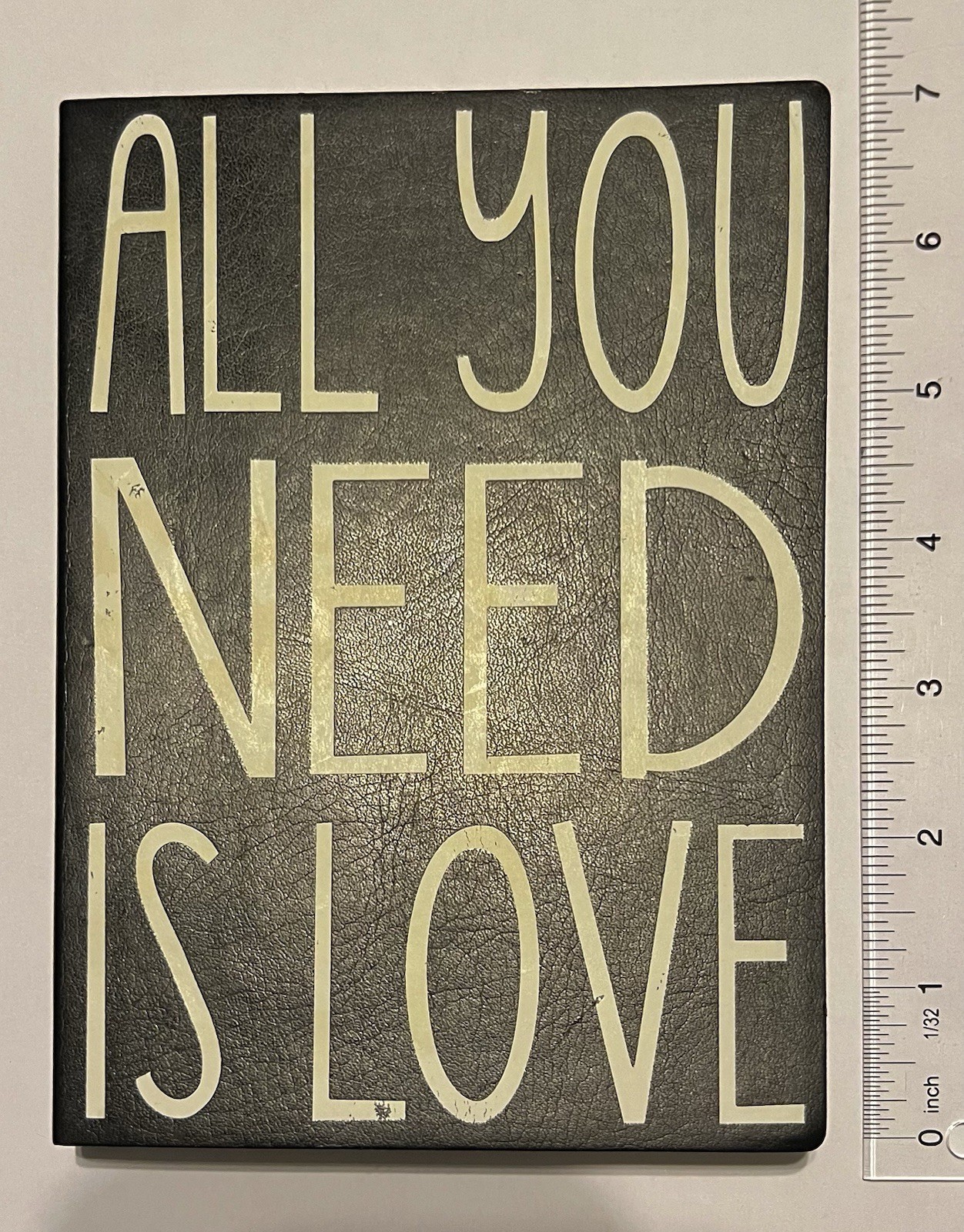 Eccolo Journal All You Need Is Love Lined Notebook 256 Pages 5” X 7”