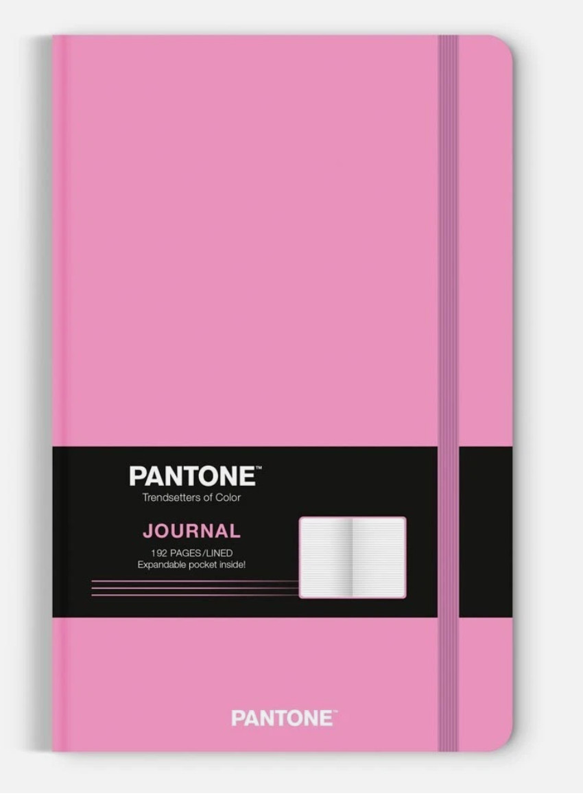 Pantone OFFICIAL | 5.25×8.25″ Lined Compact Journal 2 Red 1 Green 1 Lilac set