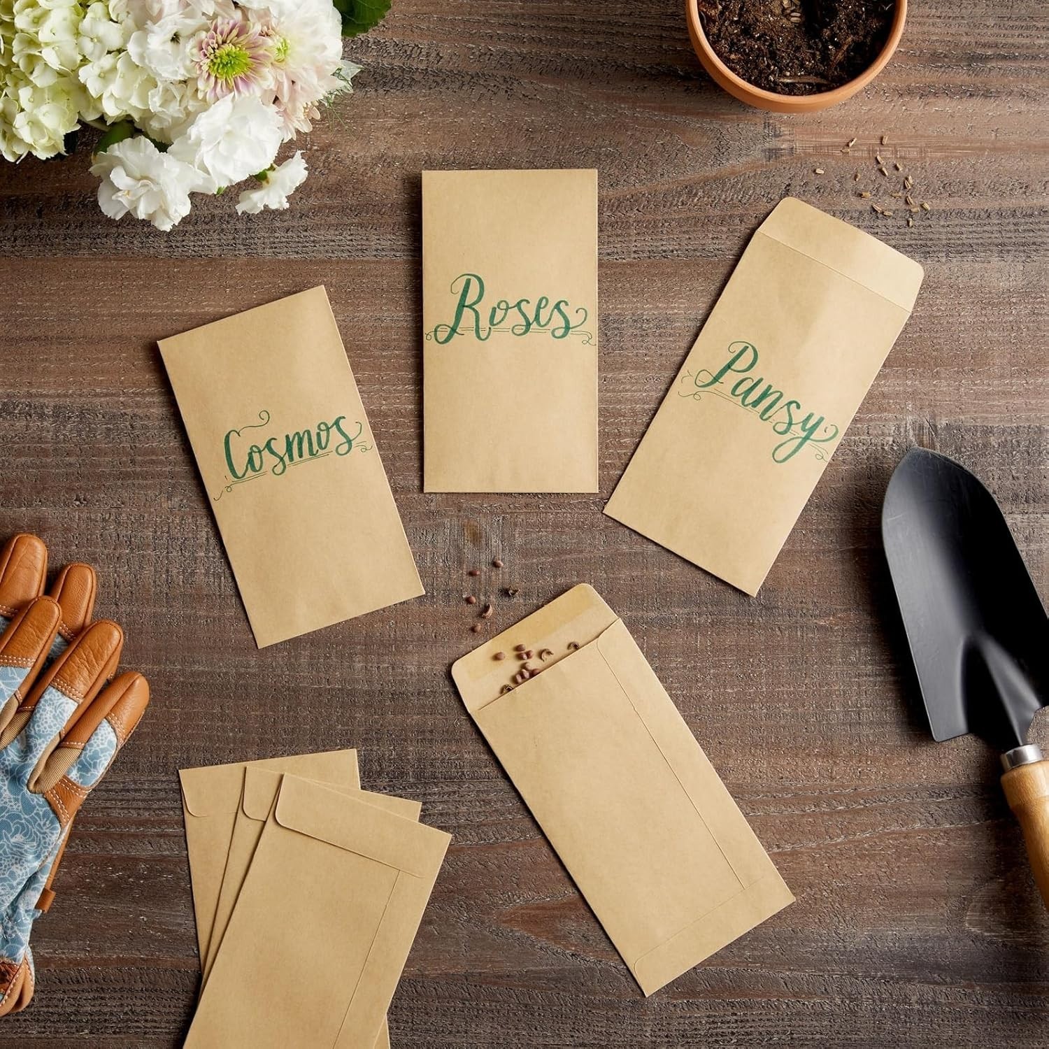 Compact Money Gift Envelopes – 100 Pack Brown 3.5 x 6.5 in for All Occasions