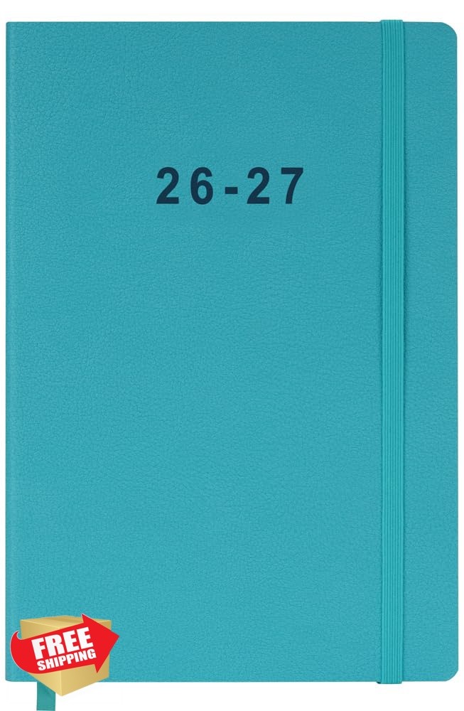 FanandRan 5.5×8.25 Teal 26-27 Planner