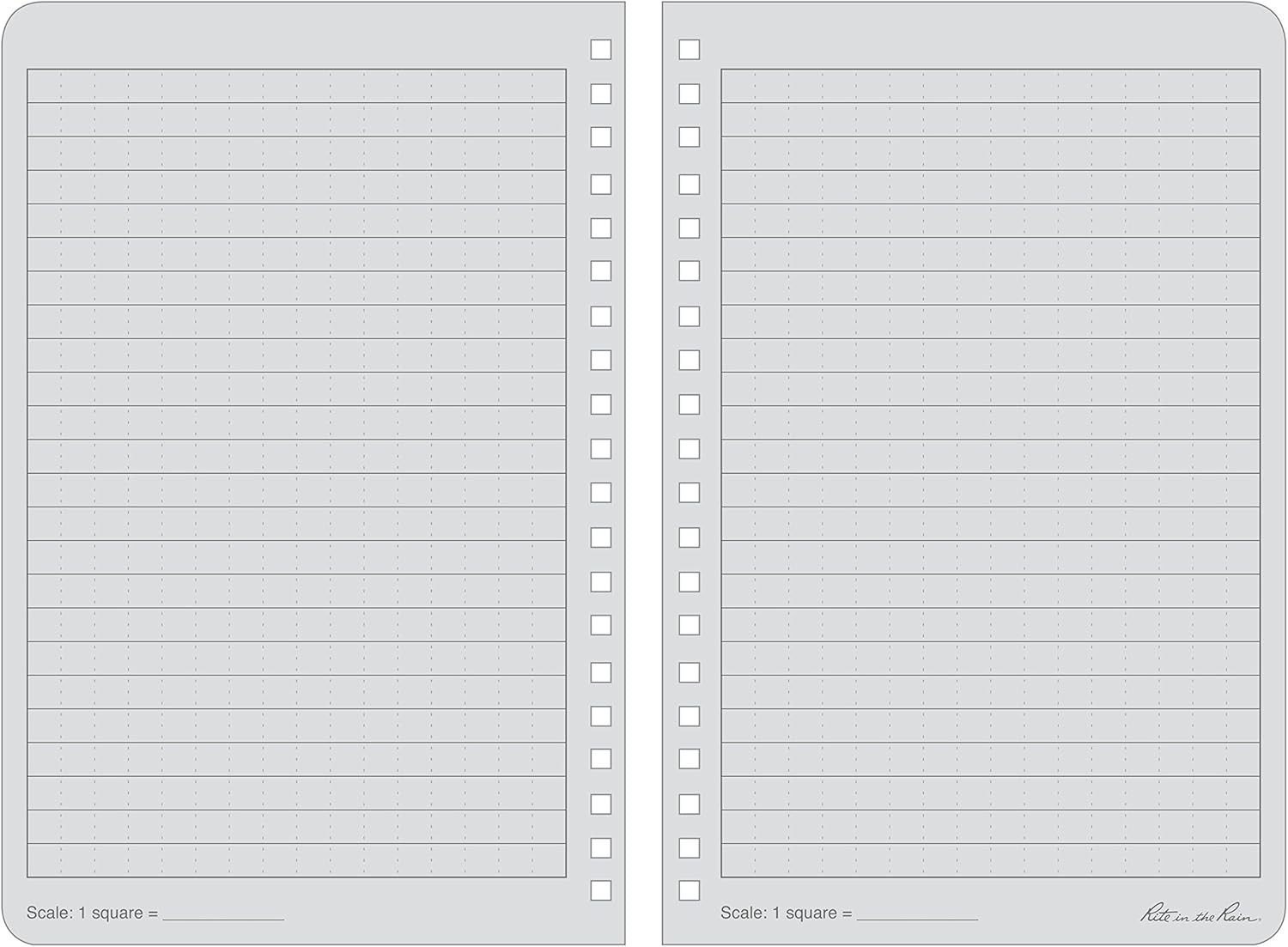 All-Weather 64 Page Spiral Notebook 4.625″ x 7″ – Ultimate Outdoor Companion