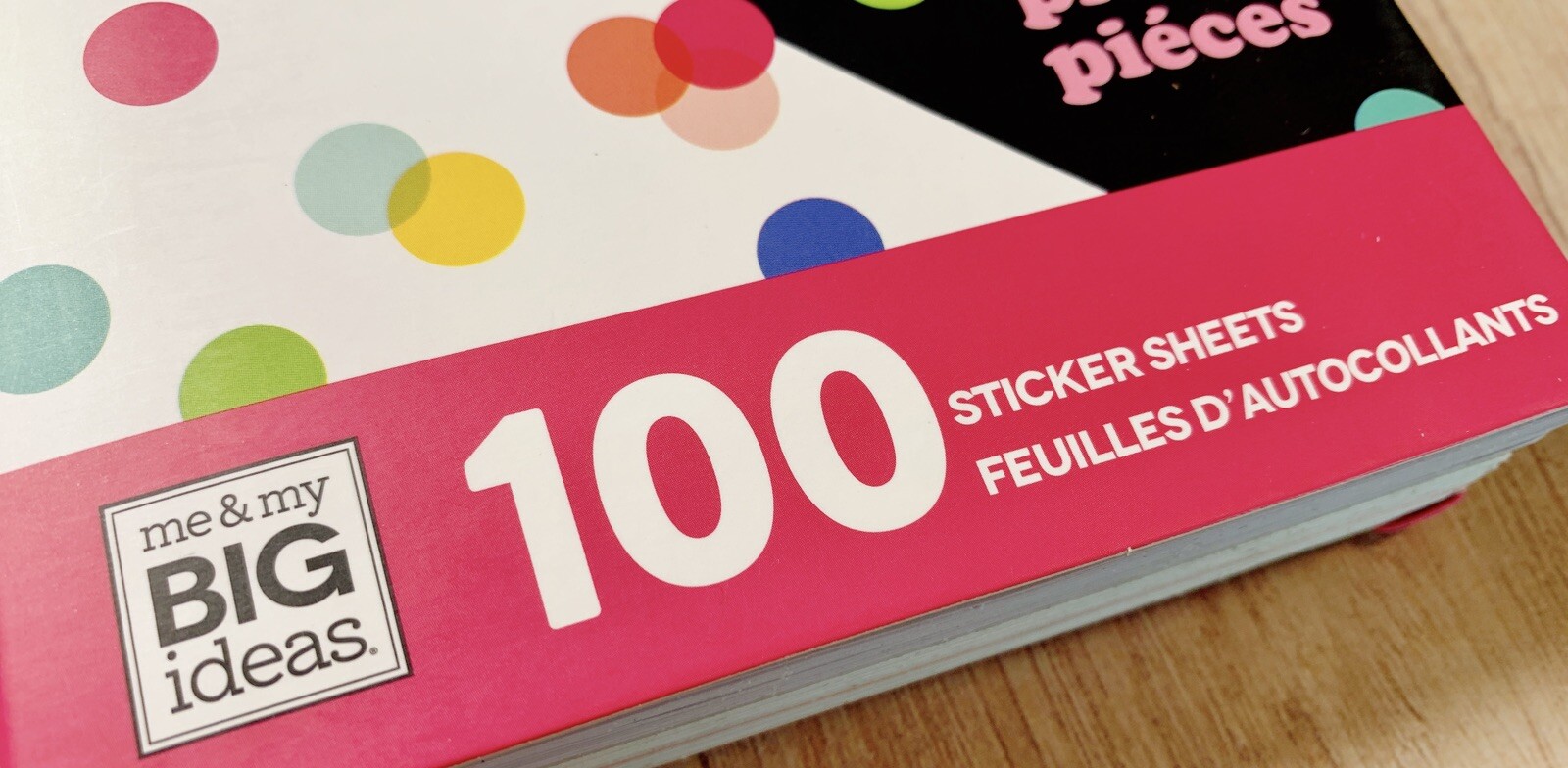 MAMBI Happy Planner Sticker Mega Pad 100 Sheets Value Pack Brights 3888 Pieces