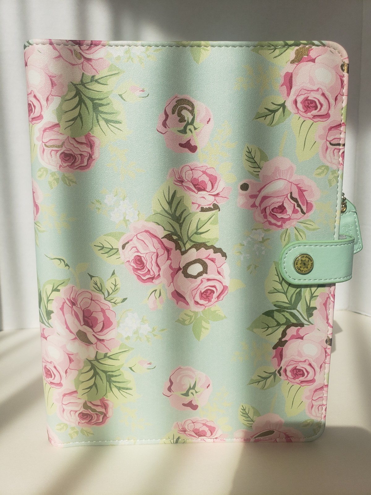 Websters Pages Planner New A5 Undated Inserts Green Pink Floral Rare Agenda Chic