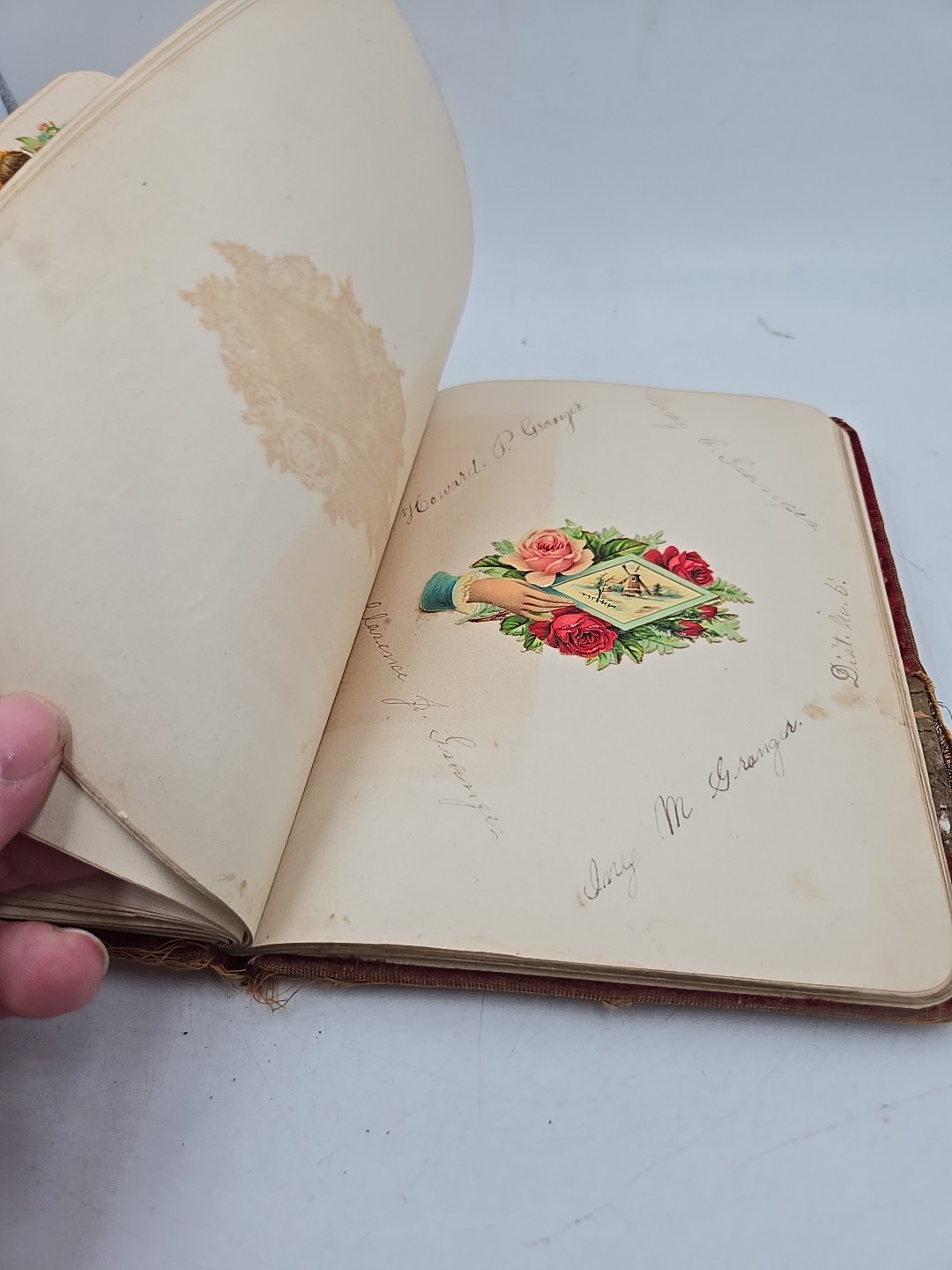 vintage late 1800s Journal