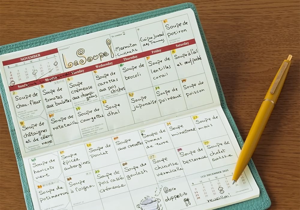 QUO VADIS Planner Diary, Ivory Paper, qv666rech-pe