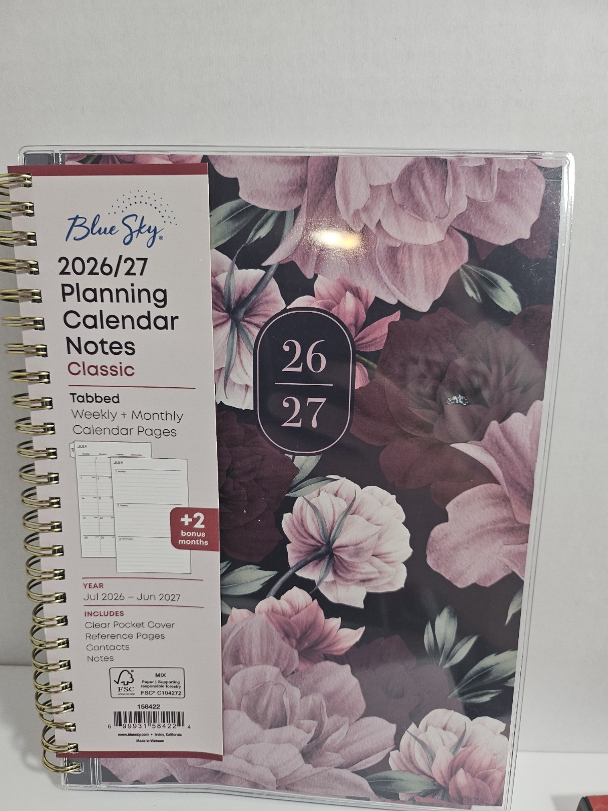 2026-2027 Weekly & Monthly Academic Year Planner Calendar July 2026 – June 2027