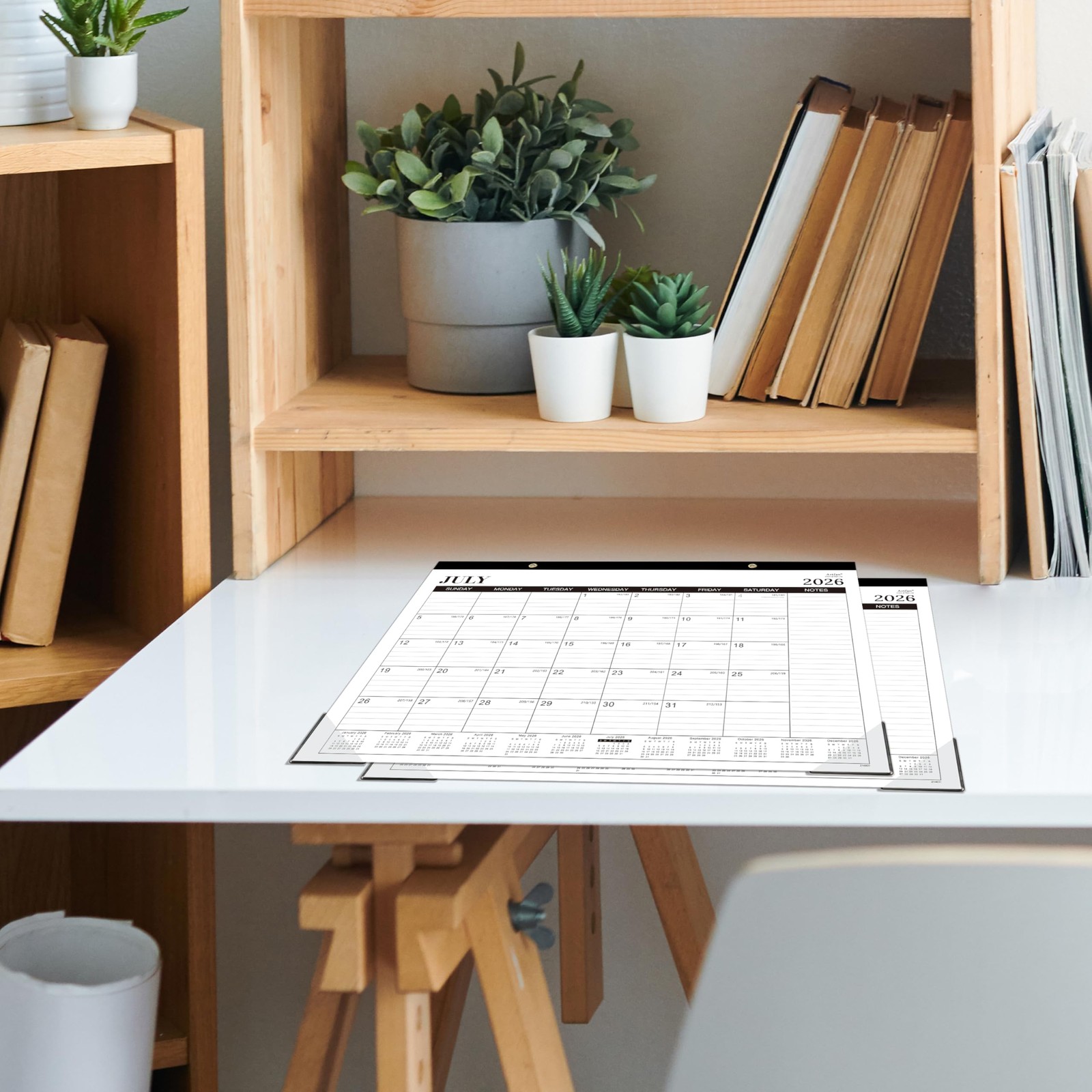 2026-2027 Desk Calendar – 2026-2027, Jul.2026 – 16.8″ x 12″