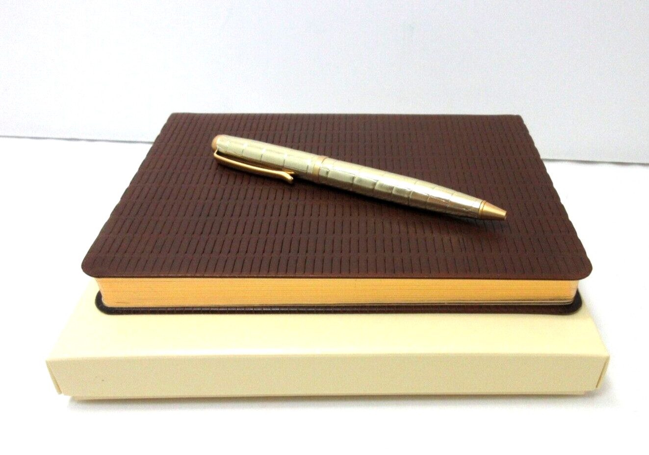 Leather Soft Cover Journal 7″ 224 Lined Pages Graphic Image Brown