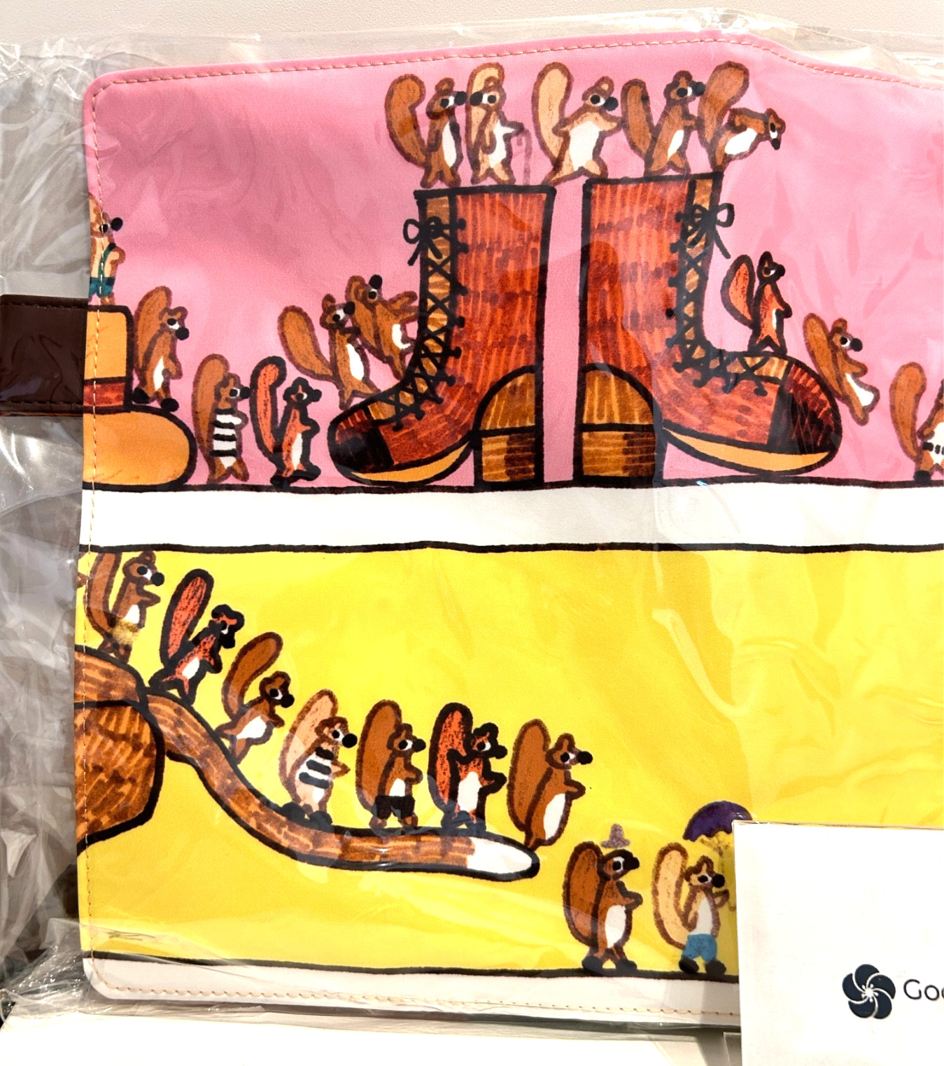 Hobonichi Techo 100%ORANGE Squirrel Theme 2026 A5 Cousin Planner Cover Japan NEW