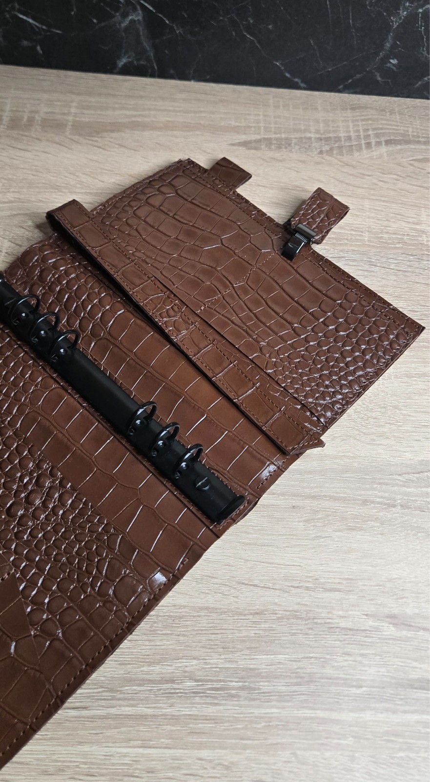 Brown Leather Cover planner A5 – Oops Shop just cover with binder