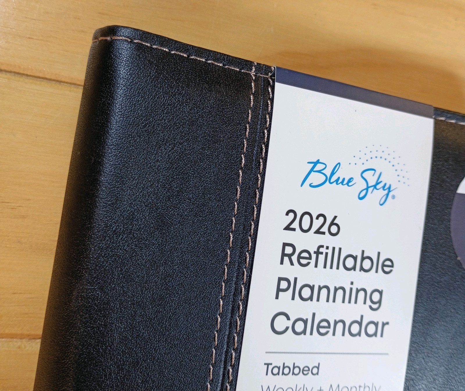 Blue Sky Refillable Planning Calendar 2026 Tabbed New .