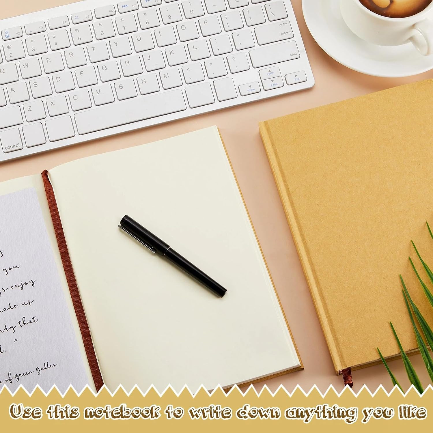 8 Pcs Blank Notebooks Journals Bulk 100 Sheets/200 Pages 11 X 8.5 Inch Unlined C