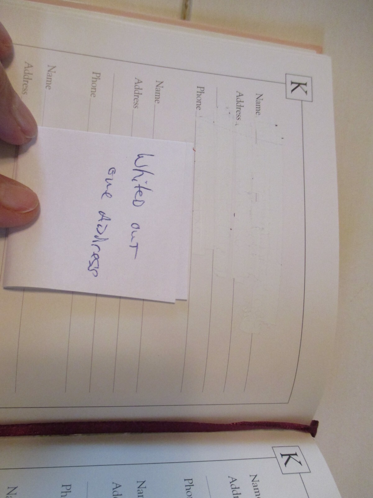 Vintage Anne Geddes 1994 Address Book 5 1/2″X 7 1/2″