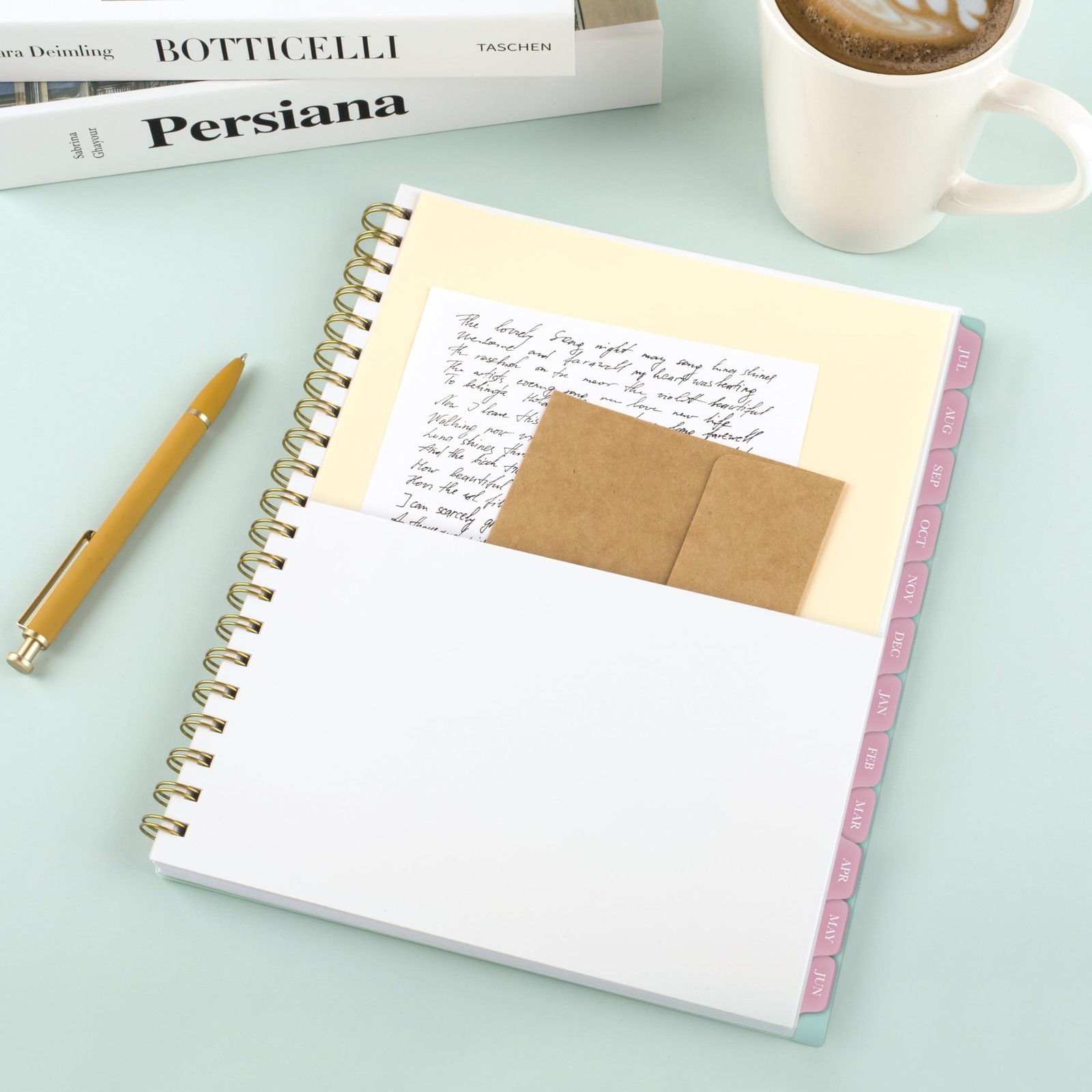 Mead Planner 2026-2027 Weekly & Monthly Letter (8.5 x 11 inches), Aster