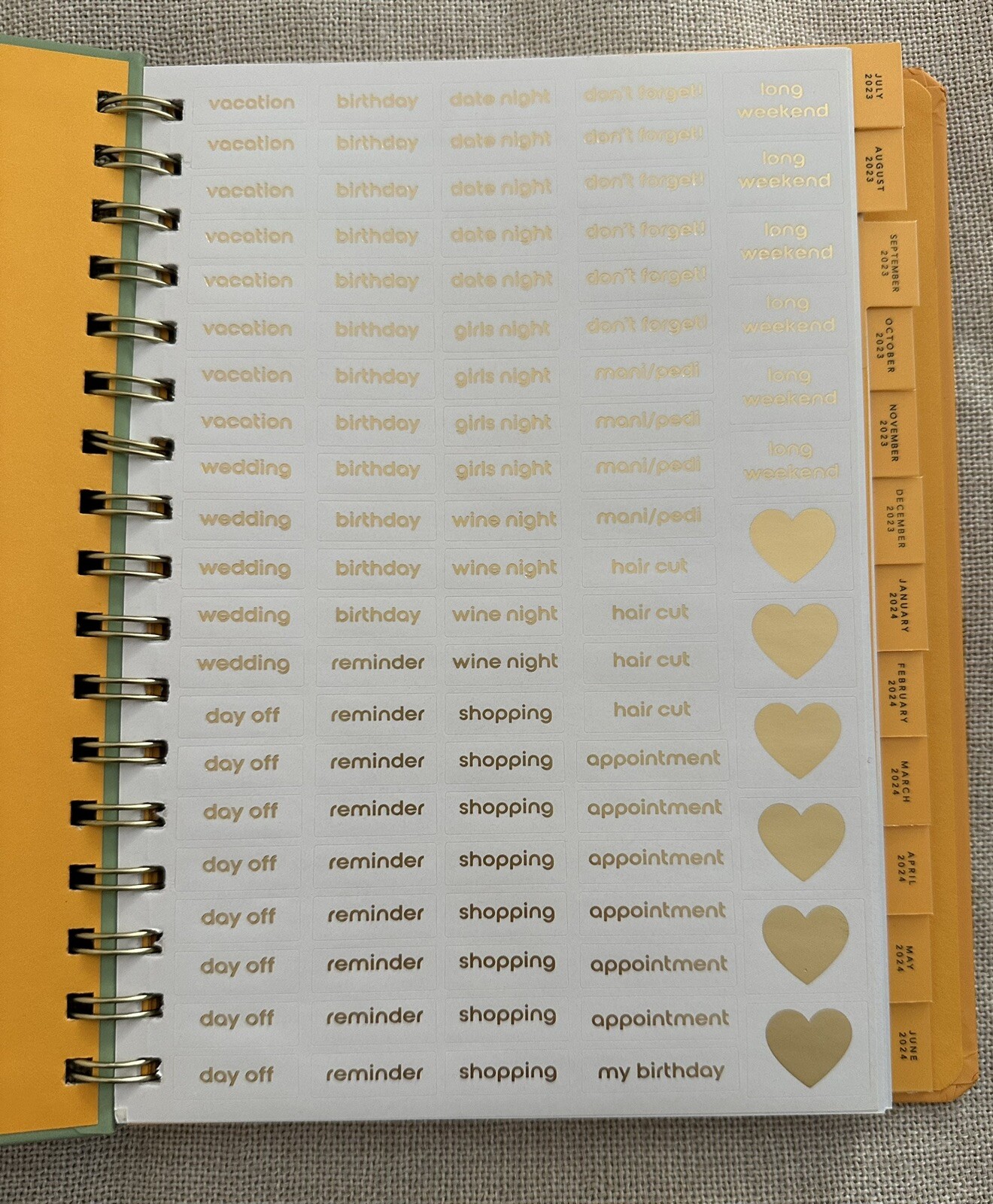 Be Rooted 2023 -2024 Academic Planner 8.5″x11″ Week & Month