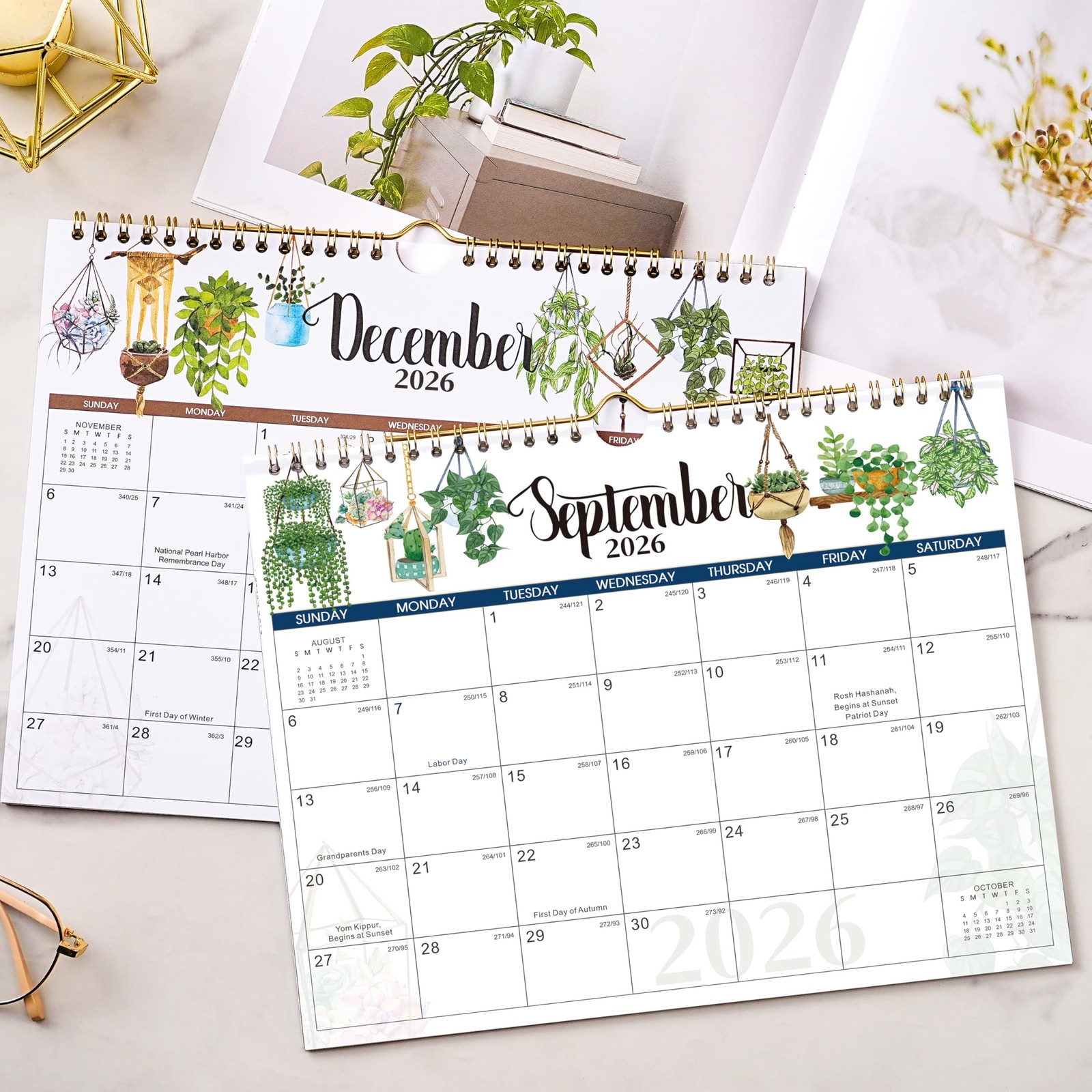 2026 Wall Calendar – 2026 Calendar, 12 Months 2026 from Jan. -…