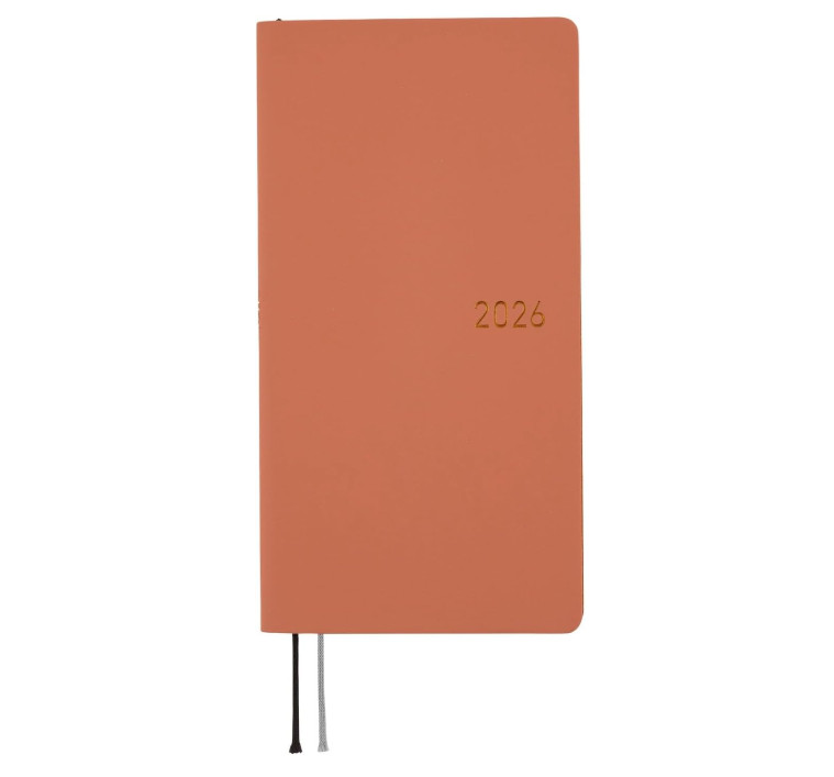 Hobonichi Techo 2026 ENGLISH Smooth: Milk Cocoa Weeks Weeks January Start