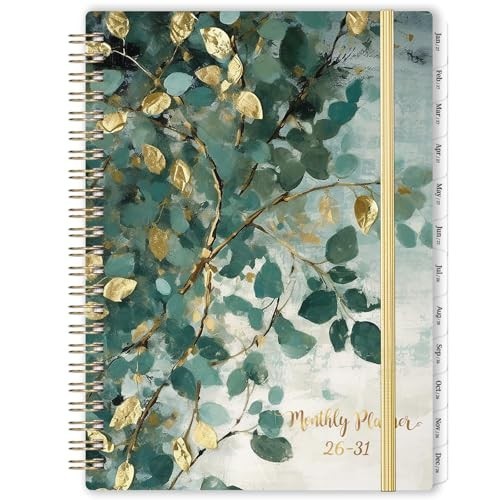 5-Year Monthly Planner 2026-2031, Calendar with Tabs, Notes Pages, Pocket, 6.4″x