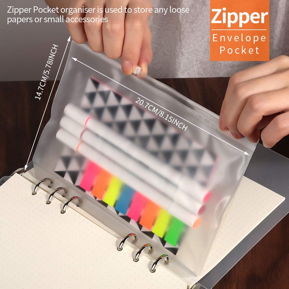 LEOBRO A5 Paper, Dotted Paper for Binder, Planner Inserts, with Off-White