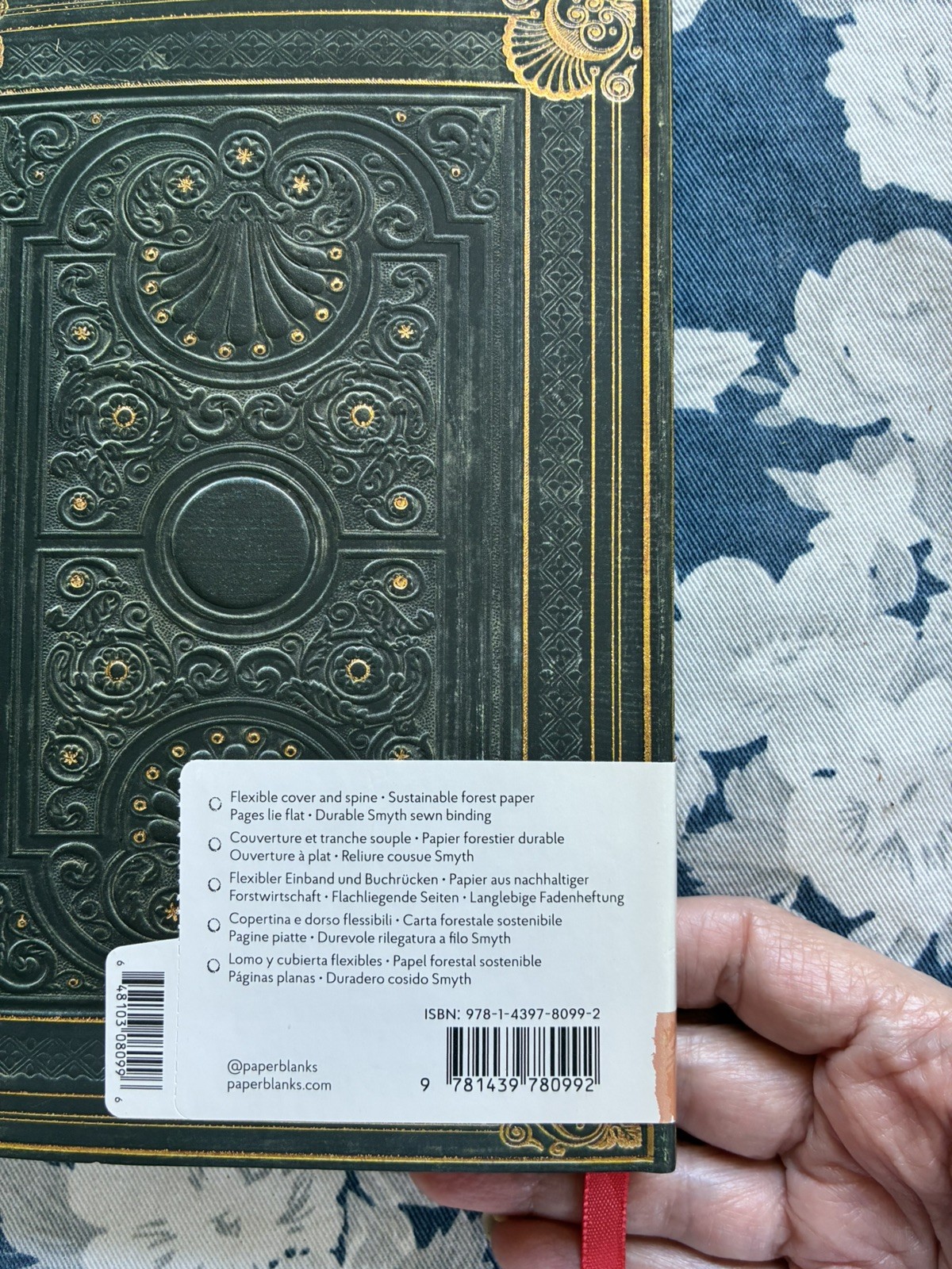 Paperblanks Hartley & Marks Nocturnelle Lined Softcover Journal Notebook NEW