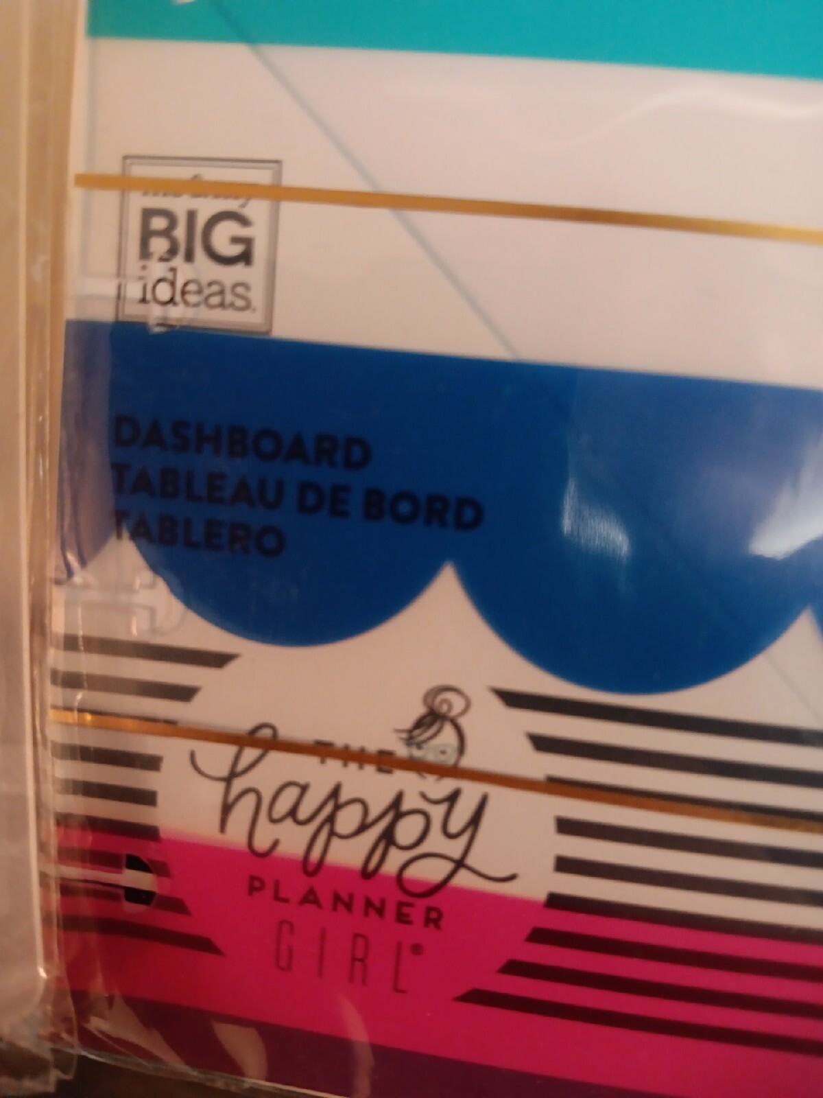 Happy Planner, Agenda 52, Big Idea Sticker Books And Tape 15 Pcs