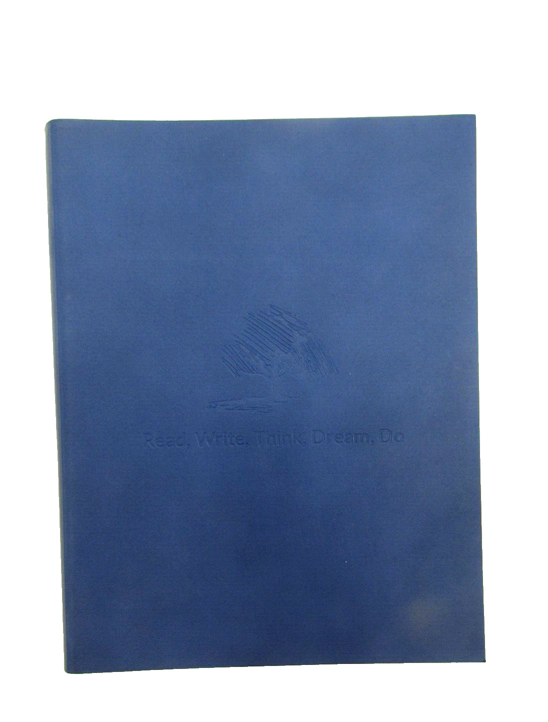 Levenger Journal 9″ Leather Softcover 224 Lined Pages Blue