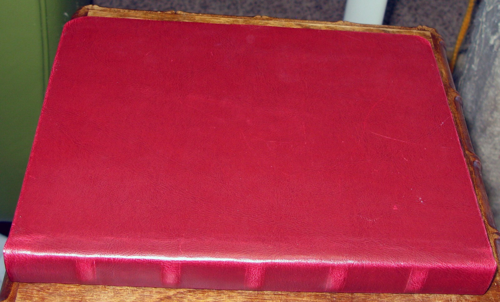 Leather Notebook Blank Journal Writing Diary Notepad Planner, Red