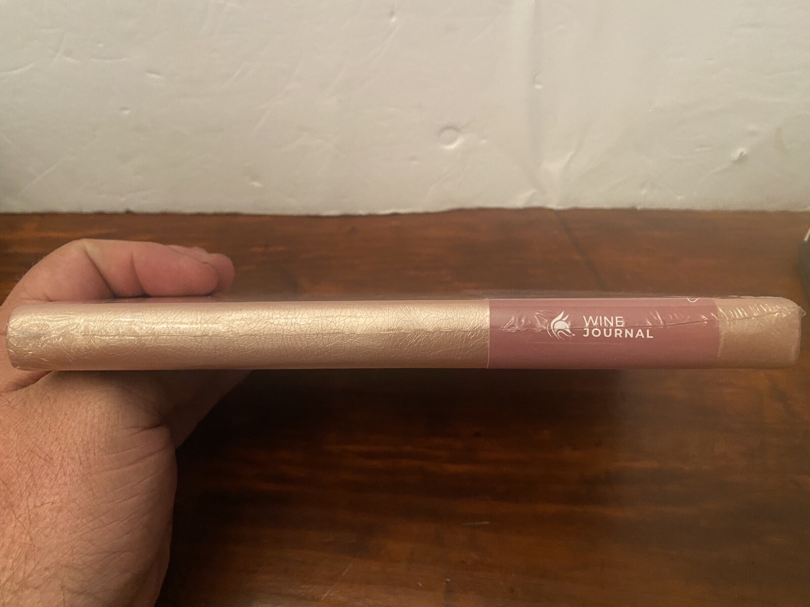 Clever Fox Wine Journal for Tasting – A5 (5.8” x 8.3”) Rose Gold – Hardcover