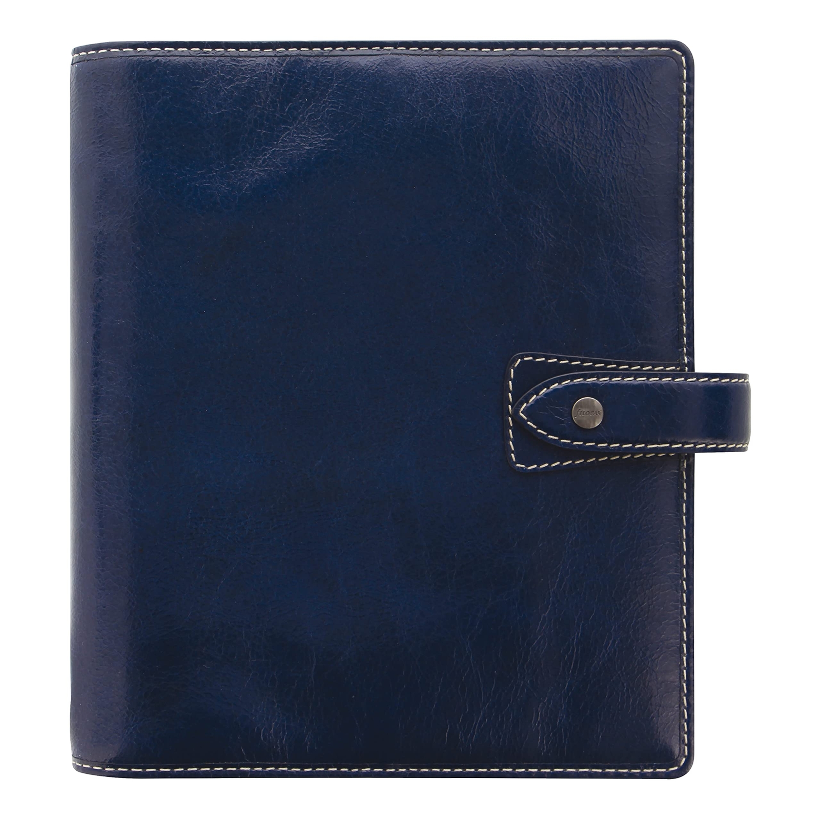Filofax Malden Organizer Planner A5 Size Navy Full Grain Buffalo Leather 2023