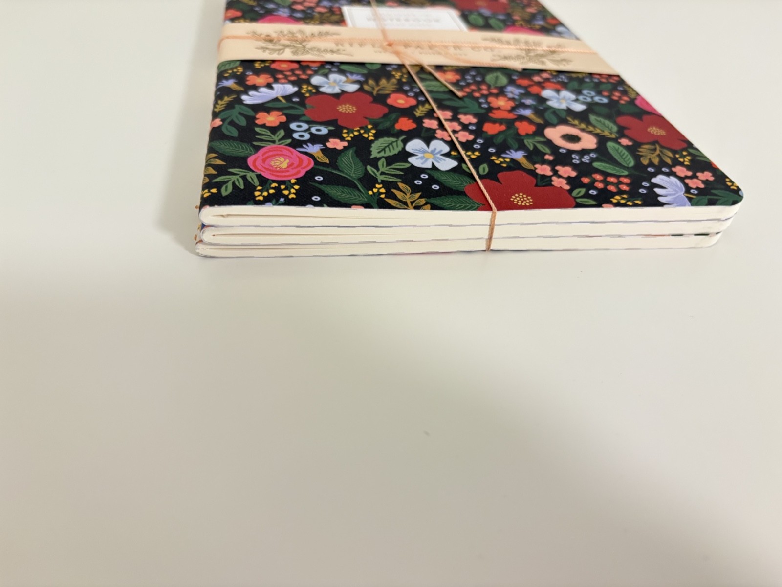 Rifle Paper Co. Posy Floral Notebook Set of 3 Ruled Notebooks NEW Great Gift