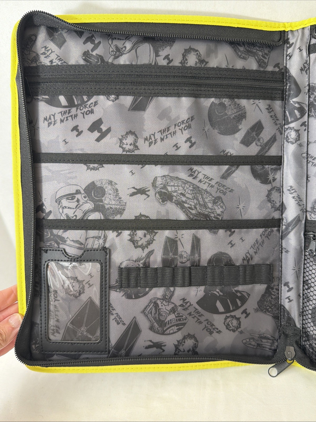 Disney Star Wars Ultimate Folio Storage Organizer – Pen/Pencil Case – EUC