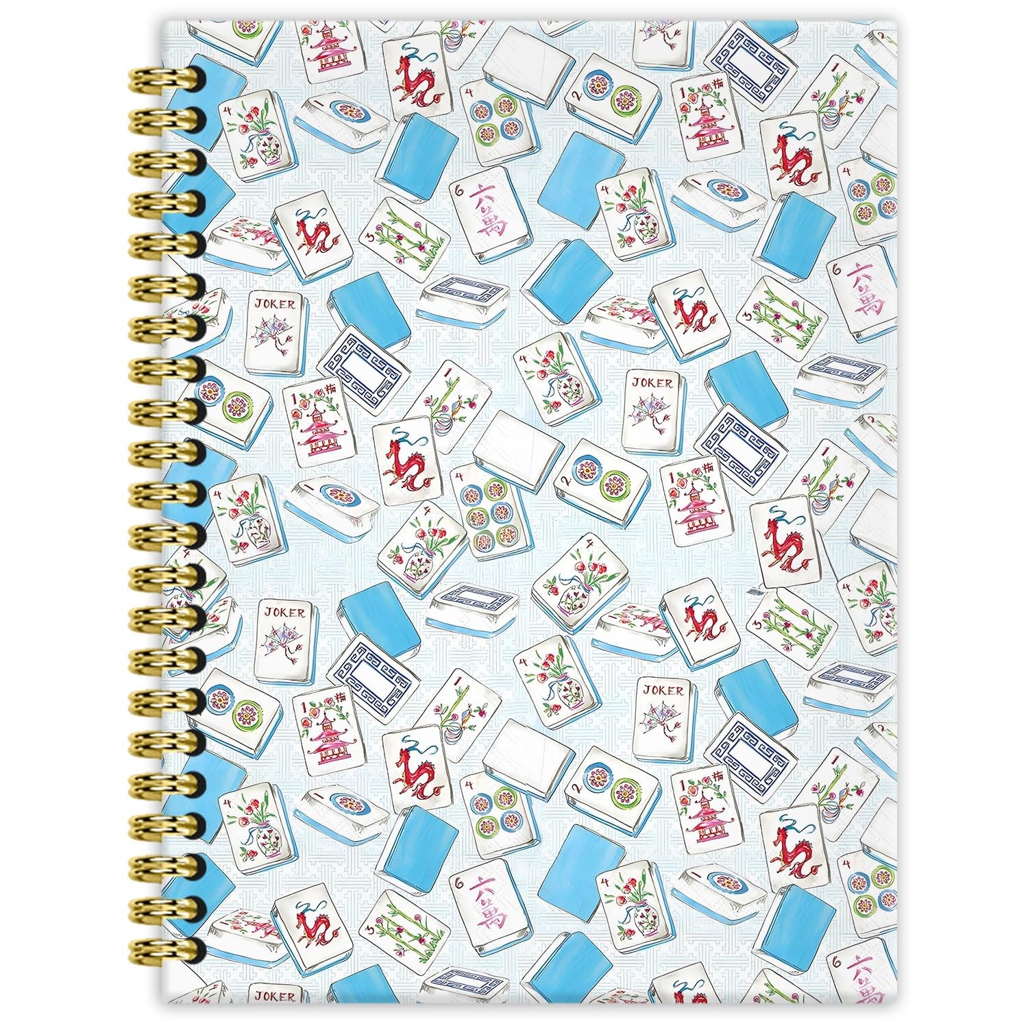 BRRNYOI Mahjong Gifts Notebook Journal 5.5×8.3, for Women 9